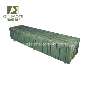 Estuche de transporte militar con ruedas